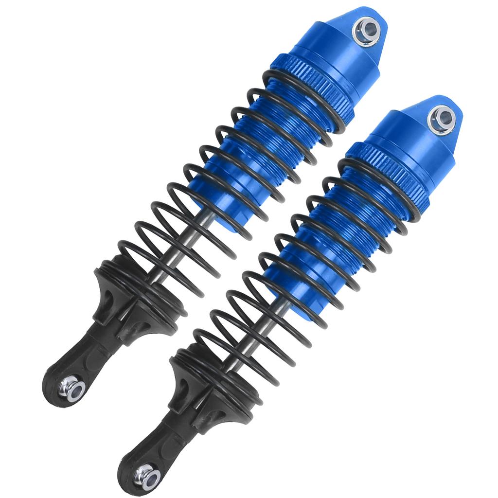 2Pcs 115mm RC Metal Shock Absorber Damper for TRAXXAS SLASH 2WD RC Car Upgrade PartsBlue