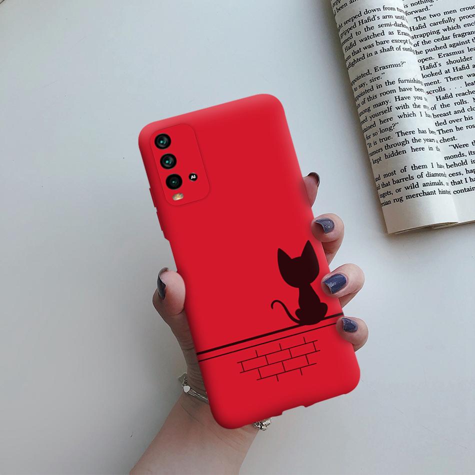 Love Heart Case For Xiaomi Redmi 9T Redmi9T 9 T T9 Cover 2021 Cactus Avocado Soft Silicone Phone Case Coque Fundas Bumper 6.53"