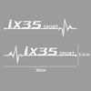 2pcs Car Side Window Decor Vinyl Pvc Decal Car Accessories For Hyundai Elantra Accent Tucson Sonata GDI Ix35 I30 I20 Azera Ix20 pp39