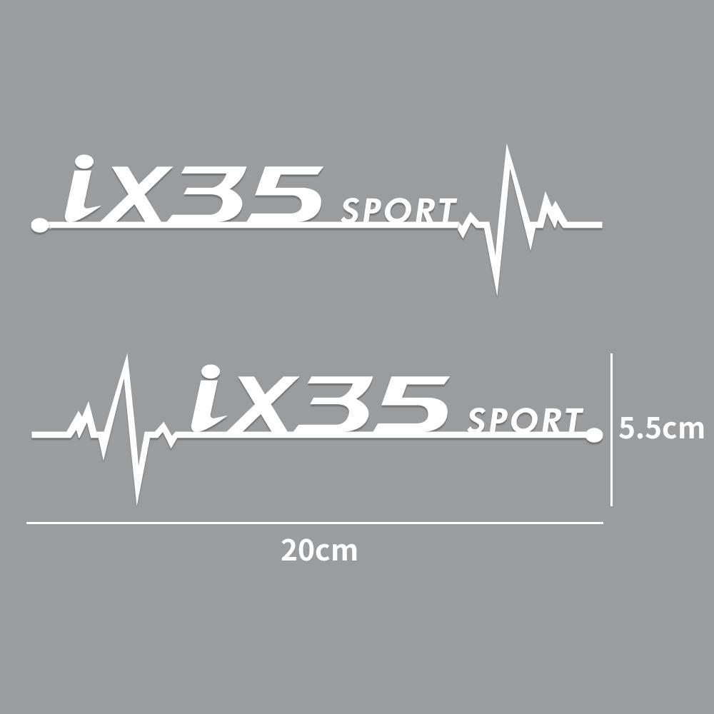 2pcs Car Side Window Decor Vinyl Pvc Decal Car Accessories For Hyundai Elantra Accent Tucson Sonata GDI Ix35 I30 I20 Azera Ix20 pp39