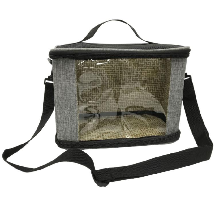 Pet Cage Bird Travel Bag Foldable Bird Carrier Breathable Top Mesh Parrot Bag