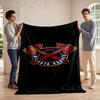 Atlanta Braves Logo Blanket Print Blanket Soft and Cozy Perfect for the Living Room Bed Sofa or a Nap,gift