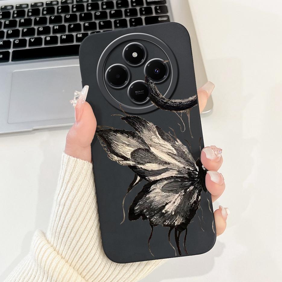 For Xiaomi Redmi 14C Case PocoC75 Cute Panda Cartoon Cover Soft TPU Phone Case For Xiaomi Poco C75 C 75 Redmi14C Back Cover Bags