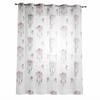 Panneau a oeillets voile 140 x 280 cm Attrape-reves boheme blanc