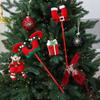 Christmas Elf Leg Decor With Fabric Material For Holiday Tree Ornaments