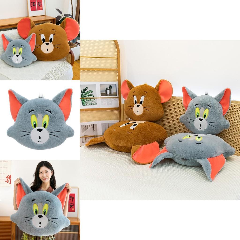 Tom And Jerry Cartoon Plush Cushion Pillow For Office Rest And Sleep