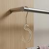 Acrylic SHook Clear Design Scarf Display Hanger MultiFunctional for Boutique Owners,