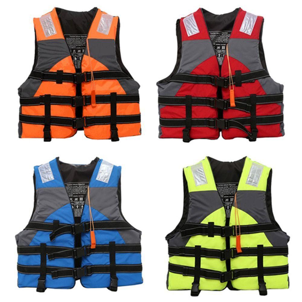 Safety Straps High Buoyancy Jacket Waterproof Water Sport Vest Teenager Swim Jacket  Swimming