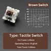 Interruptor Outemu para Teclado 3 Pines Lineales Táctiles Clicky Silenciosos para Teclados Mecánicos Gris Blanco Rojo Azul Interruptor Gaming Interruptores Pulsadores