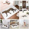 Leopard Print Doormat Kitchen Entrance Home Floor Mat Non-slip Carpet Rug for Bathroom Footpad Mats