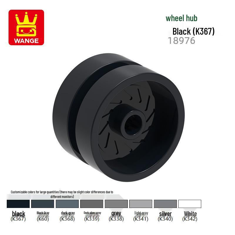 

Wange Детские развивающие строительные блоки Игрушки-колесные ступицы - Мелкие детали, Универсальная совместимость (Модель 18976) 0.1kg (approx. 78 pcs)