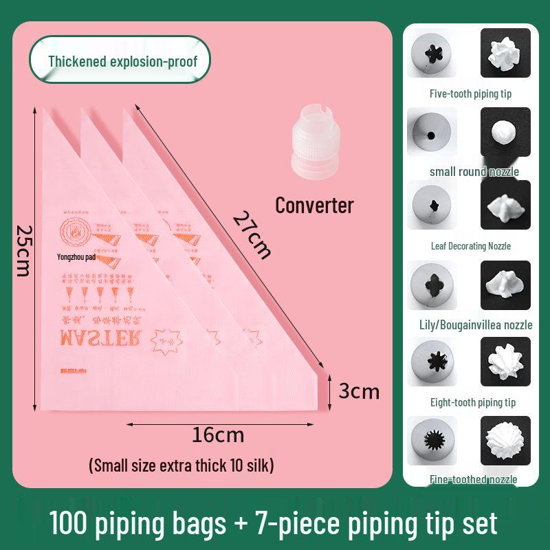 

New Arrival: Extra Large, Thick Disposable Icing Bags with Tips