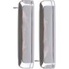 ECCPP 2Pcs Door Handle for 1995-1997 for Nissan Pickup Chrome Exterior Right Left Side