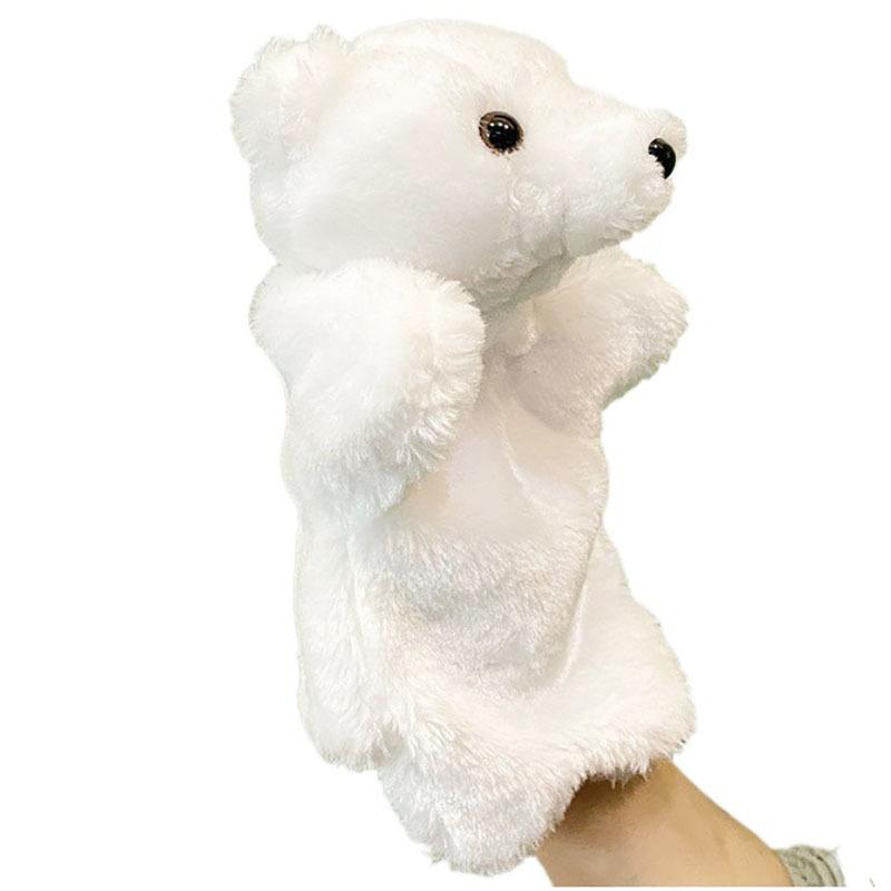 Animal Hand Plush Puppet Toy Cartoon Glove Role Play Educational Interactive