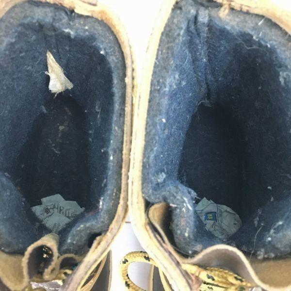 SOREL Kaufman Vintage Canada Snow Boots Lined Dark Brown size 7 25.0(USED)