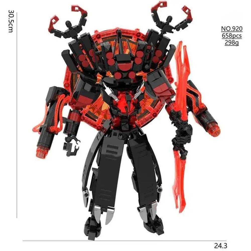 Skibidi Toilet Titans TV Mann Bausteine Spielzeug Skibidi Toilet Titans Sprecher Bausteine Spielzeug Skibidi Toilet G Mann Bausteine Geschenk