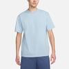 Nike Solid Color Logo Sports Training Casual Short Sleeve T-Shirt for Men Blue