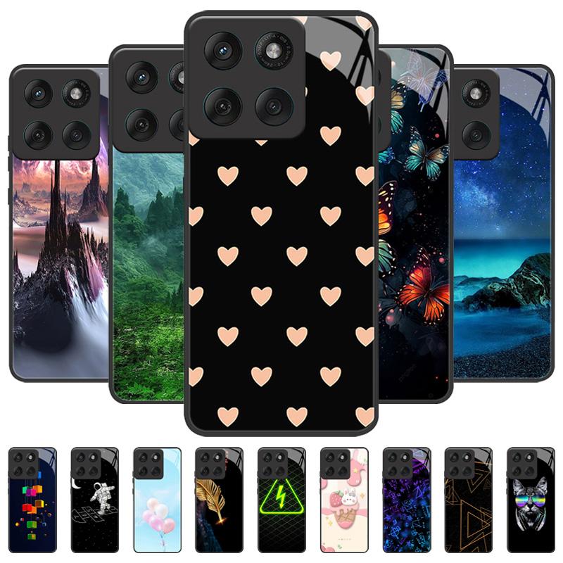 For Motorola Edge 60 60s 60Pro Case Edge60 Fusion Tempered Glass Protective Phone Cover For Moto Edge 60 Pro Edge60s Bumper Capa