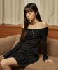 ITOV SEOUL Lace Off-Shoulder Top