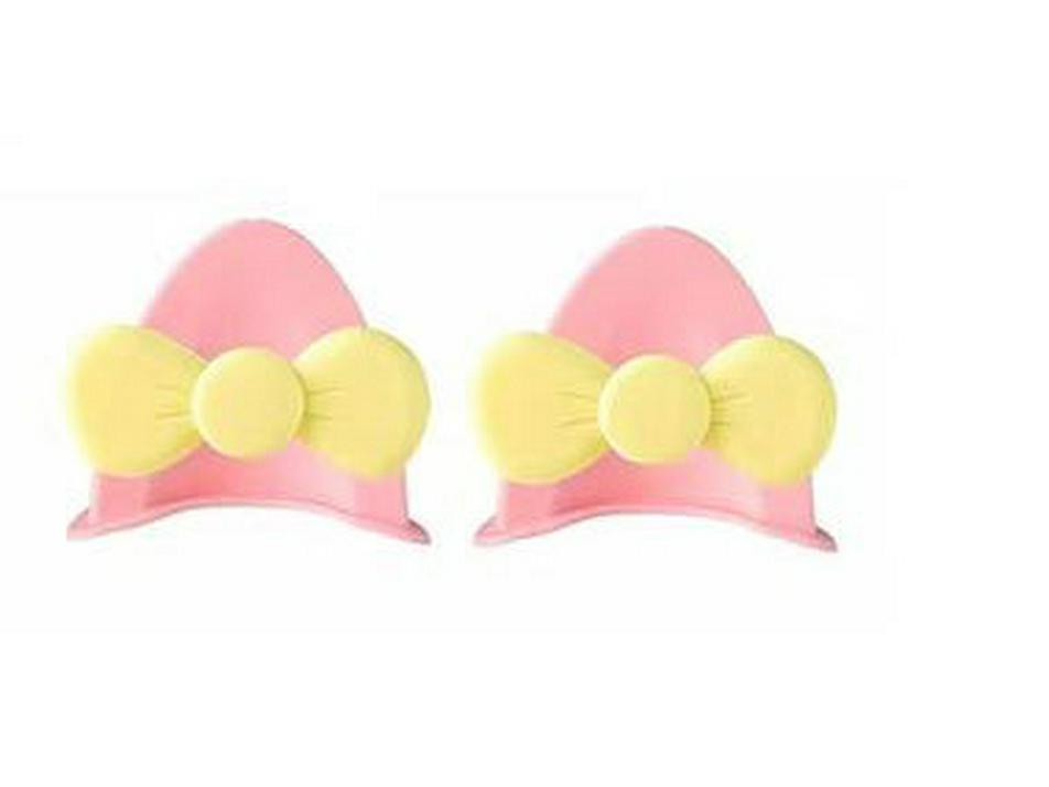 Electric Vehicle & Motorcycle Helmet Decoration Stickers - Cute Cat & Bear Ears, Bow Design