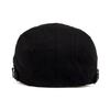 Vintage British Style Cotton Beret Hat Men Women Casual Forward Cap Solid Color Sun Duckbill Hat Spring Summer Lightweight Adjustable Unisex Hats