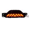 Rear Fog Light Compatible with Toyota CHR Car Accessories Auto Parts LED Daytime Running Rear Bumper Front Fog Light