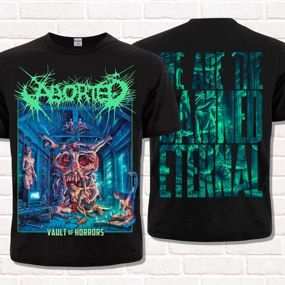 

Aborted T-Shirt Vault Of Horrors (2024). Death Metal, Grindcore, Deathcore. 4XL