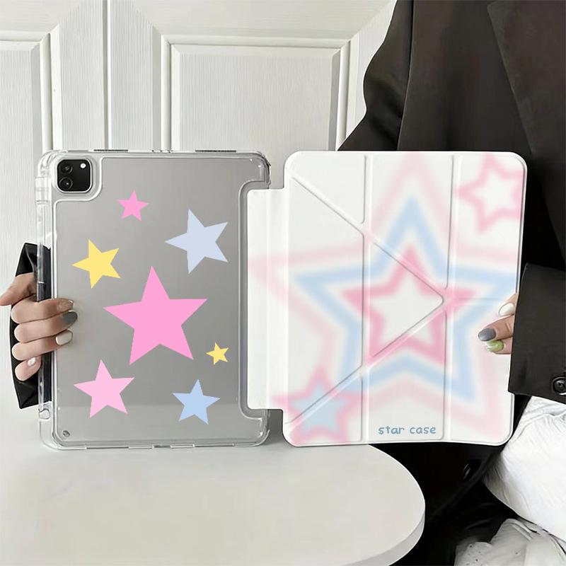 iPad 10, Air 7, Pro 11-Inch Acrylic Y-Fold Case - Anti-Bending Protective for 7/8/9 Gen A16 iPad MINI6/7 8.3-inch Compatible