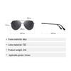 Unisex Polarized Aviator Driving Sunglasses
