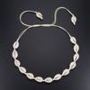 Conch Seashell Necklace Women Jewelry Summer Beach Shell Choker Bohemian Rope Beads Necklaces Handmade Collar Female