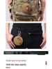 Versatile Outdoor Tactical Key Pouch: Waterproof Coin & Earphone Pocket, EDC Round Hanging Bag