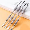 Cuticle Pusher Stainless Steel Nail Polishs Remover Metal Spatula Cuticle Pusher