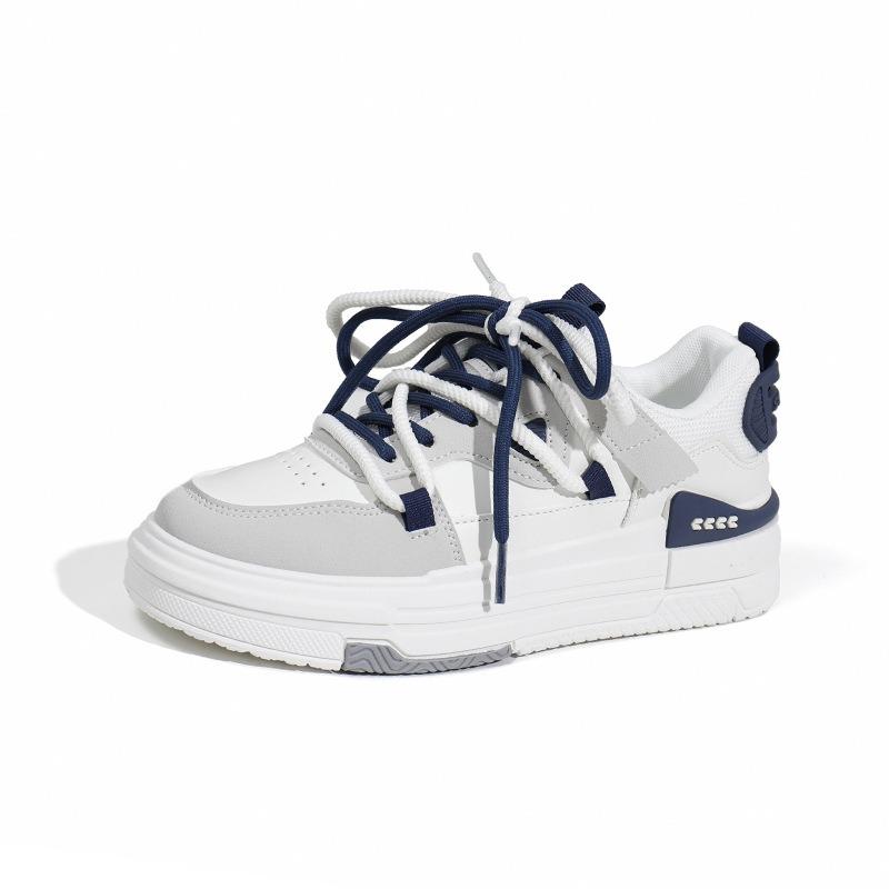 Fashion 2025 Women's Sneakers Students Korean Version Casual Non-slip Thick Sole White Sports Shoes Fashion Female Skateboard Shoes