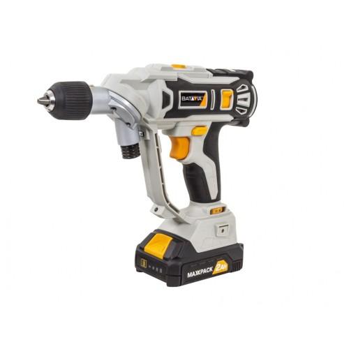 Batavia Maxxpack Twin Drill & Screwdriver 18v 1 X 2.0ah Li-ion