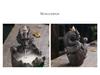 Zisha Skull Halloween Backflow Incense Burner - European Style Home Gift Ornament