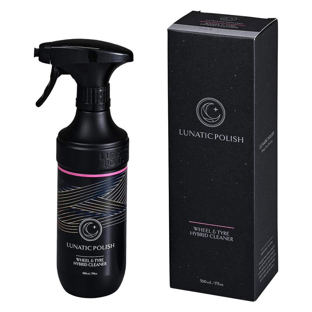 BULLSONE Alkaline Wheel Tire Hybrid Cleaner BU10 500ml Thoroughly Removes Brownish and Yellowish Powerful Cleaning with Dense Blackberry Car Car Car