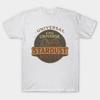 Men Black Print T-shirt Universal Epic Universe Stardust No-Cut Transfer Paper Print Cotton Tshirt