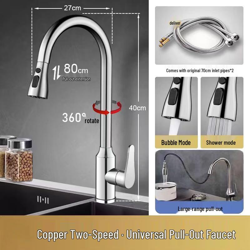 

Выдвижной кухонный смеситель для дома