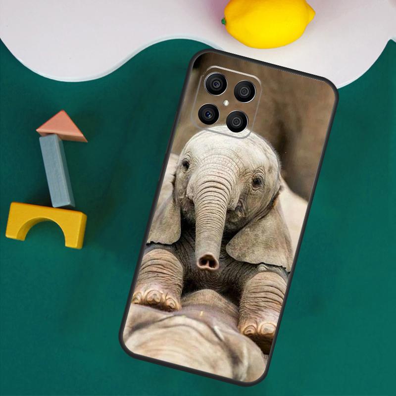 Elephant Animal Case For Honor Magic 7 Lite 5 6 Honor 200 Pro 50 70 90 Lite X9a X8a X8 X9 X8b X9c X9b Cover