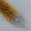 Copper Wire Pipe Brush for Polishing, Deburring & Rust Removal with M6 Teeth Screw 
