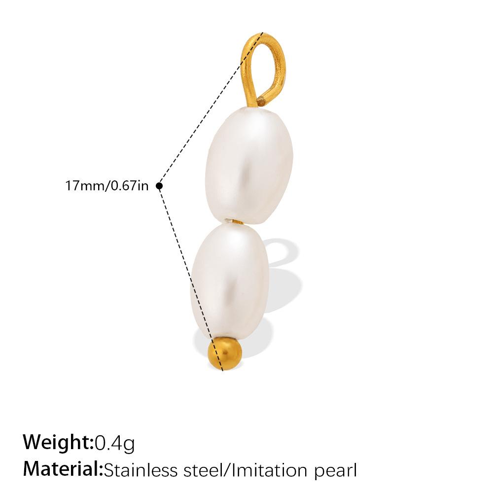 Seaside Vacation Style Golden Dolphin Starfish Pearl Shell Pendant Diy Versatile Jewelry Accessories