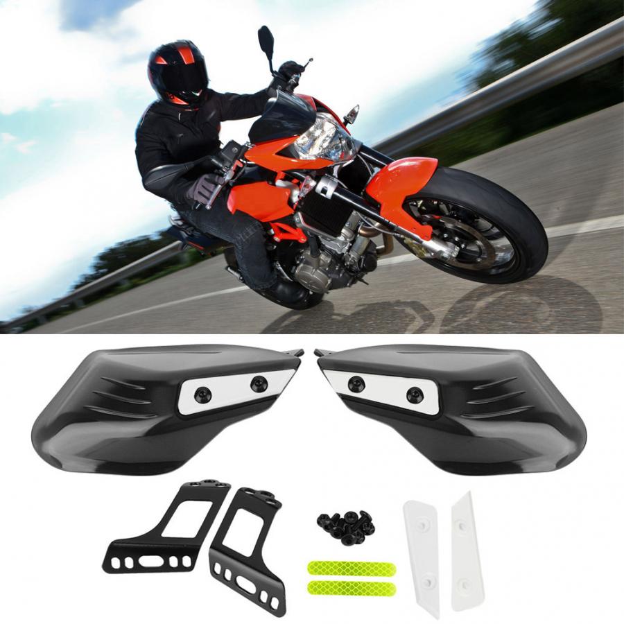 Motorcycle Full Set HandGuard  Hand Guards Handlebar Protector Protective Hand Shell Protection with Accessories