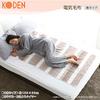KODEN Electric Blanket, 130 x 80 cm, Brown, Washable, Antibacterial and Odor Resistant, Good Night/Good Morning Timer, Room Temperature Sensor, 12-Hou