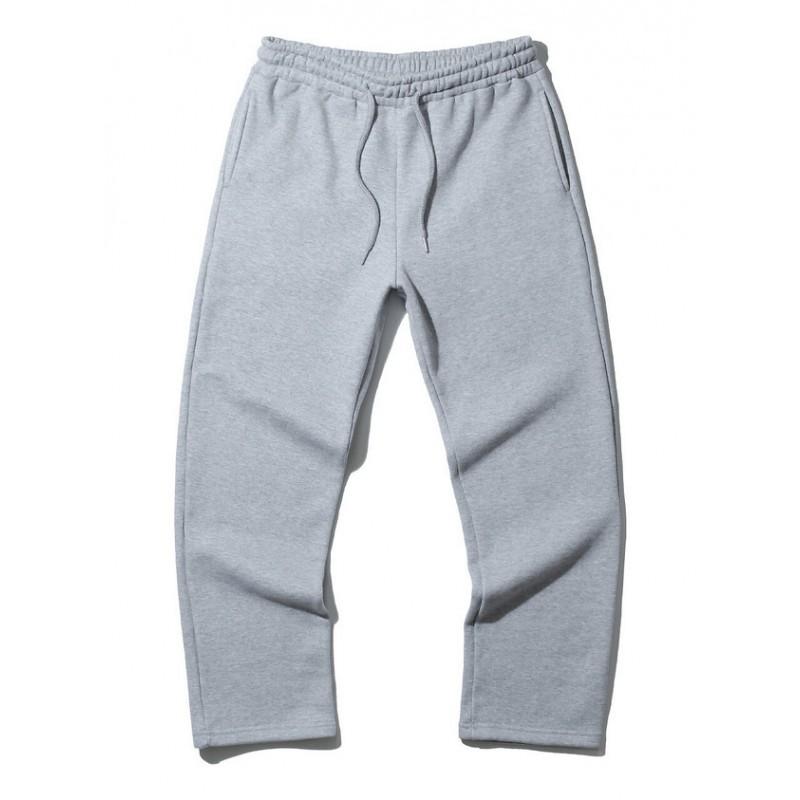 Unisex Fleece Jogger Pants Winter Thick Warm Loose Fit Casual Streetwear Sweatpants Men Women