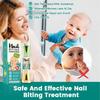 10ml Bitter Nail Water Kids Anti-Biting Nail Polish Liquid Natural Plant Extracts Nail Care Tool for Newborns Kids Teens