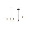 Nordic Modern Minimalist Long Strip Spotlight Fixture for Dining Room, Living Room, or Bar Counter.