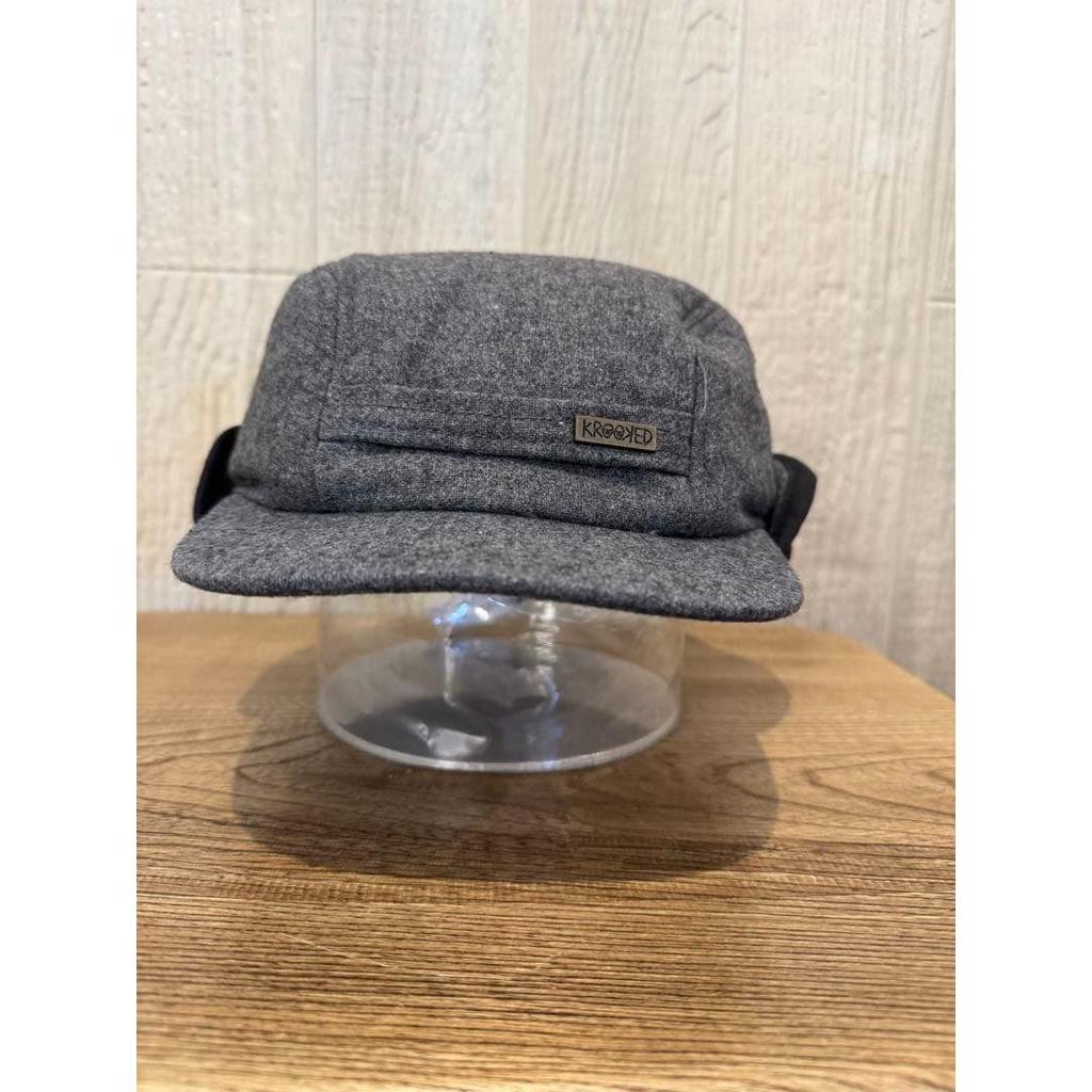 Used krooked x brixton collaboration dog ear cap