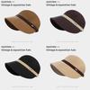 Winter Women Equestrian Cap With Windproof Warmthsun Protection For Daily Wear