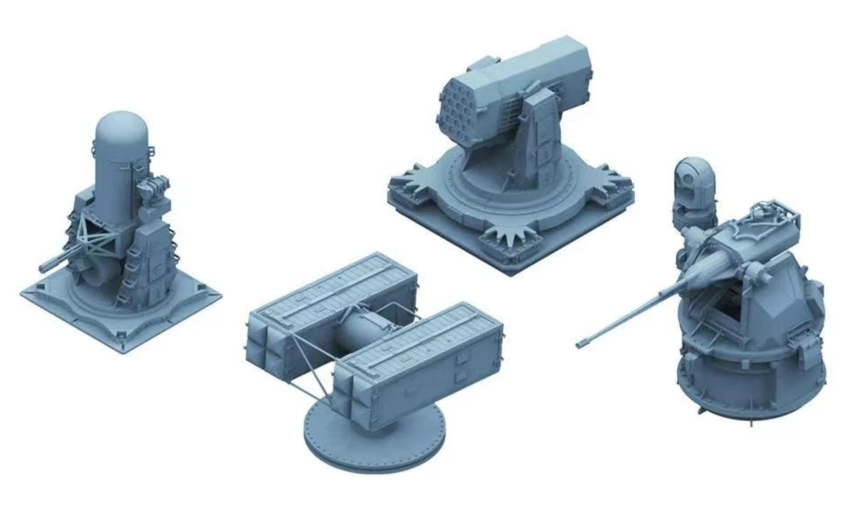 

Bunker Studio Gerald Ford Weaponry Set Plastic Model Kit Parts BSTWS35229 1/350 CVN-78 R. (Ship)