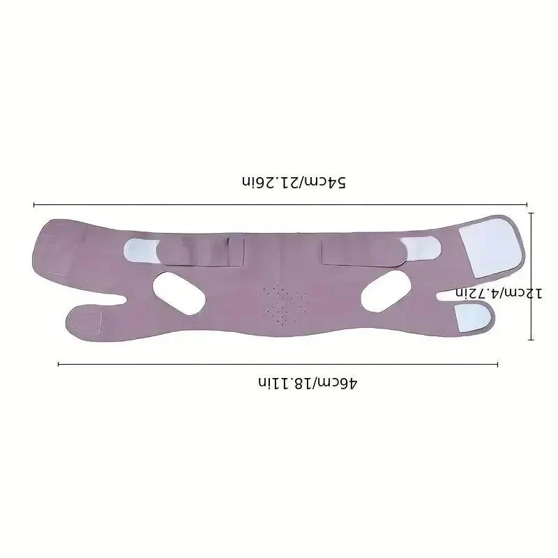 1PC Summer V Shape Face Lifting Belt, Jawline Neck Sculpting Trainer, Facial Contouring Lifting Tool for Double Chin Care